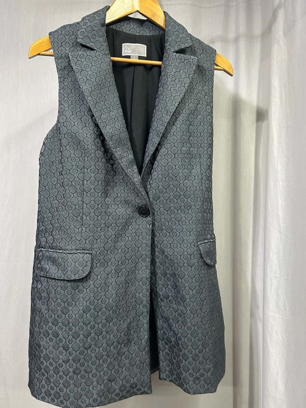 Chelsea28 Workwear Longline Vest Size Small